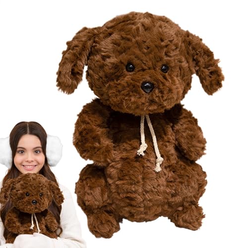 Dog Stuffed Animal, Soft Cuddly Dog Plush, Plush Dog Toy, 13,7 Zoll Dog Doll, Throw Pillow Dog Plush, Dog Plush Toy for Kids, Sleeping Companion Stuffed Animal, Cute Dog Plush Toy, Desktop Dog Ornamen von Bsbkoj