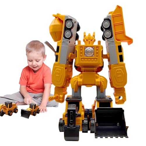 Engineering Car Toys, Transforming Robot Car Toy, Magnetic Engineering Car Set, Educational Building Blocks Toy, Creativity Building Blocks, Kids Transforming Car Toys, Magnetic Robot Toy Set von Bsbkoj