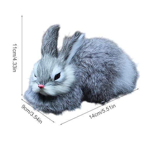 Gefülltes Tier - Plüschspielzeug für Kinder, Schlafenszeitschlafbegleiter mit weichem Kuscheldesign, Plüschhasen - für Kinderzimmer Schlafzimmer Sofa -Tischregal, Geschenk verwenden 5.51 x 3,54 x Gefülltes Tier - Plüschspielzeug für Kinder, Schlafenszeitschlafbegleiter mit weichem Kuscheldesign, Plüschhasen - für Kinderzimmer Schlafzimmer Sofa -Tischregal, Geschenk verwenden 5.51 x 3,54 x von Bsbkoj