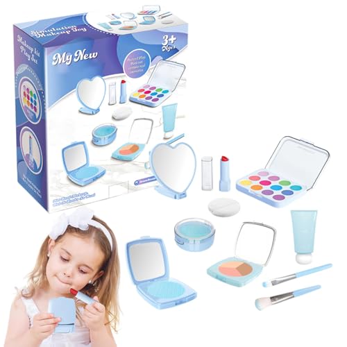 Girls Pretend Makeup Sets, Girls Makeup Kit, Kinder Rollen-Makeup, Fake Makeup Set für Mädchen, Pretend Kosmetik Set, Make-up Spielzeug für Mädchen, Kinder Make-up Set, Make-up für Kinder von Bsbkoj