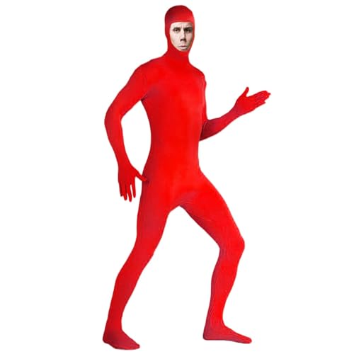 Halloween-Kostüm-Overall, Gesichtsoffener Body, Cosplay-Kostüm-Body, Halloween-Ganzkörperanzug, Unisex-Body-Kostüm, Halloween-Cosplay-Body, Erwachsenen-Cosplay-Overall, offener Gesichts-Kostüm, Anzug, von Bsbkoj