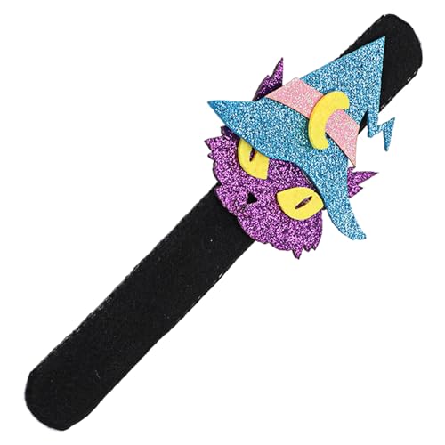 Halloween Slap Bracelet, Decorative Festival Wristband, 8.27x2.95x0.39 inches Soft Band Style, Fun Party Accessory, 12 Pack Assorted Designs for School Events, Costume Parties, Goodie Bags Halloween Slap Bracelet, Decorative Festival Wristband, 8.27x2.95x0.39 inches Soft Band Style, Fun Party Accessory, 12 Pack Assorted Designs for School Events, Costume Parties, Goodie Bags von Bsbkoj