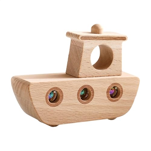 Kinder-Push-Auto, Holzspielzeug, rollender Ball, Feinmotorik-Spielzeug, Früherziehung, Push-and-Roll-Kinderspielzeug, Lernaktivitätsspielzeug, sicheres Holzschiebeauto, Kinderzimmer- von Bsbkoj