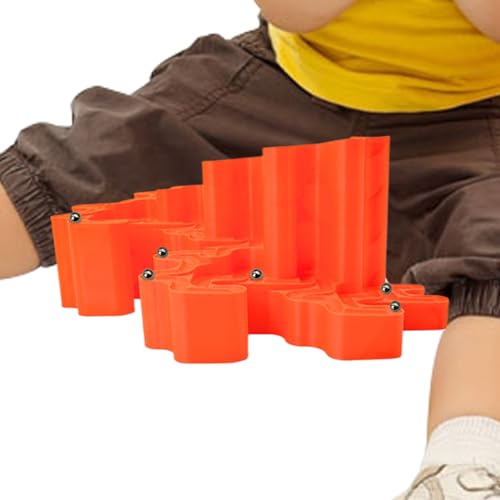 Marble Track Set, Desktop Construction Toys, 9,92 x 4,49 Zoll, Bildungsassembly Game, STEM Learning Toy, Creative Preschool Activity for Kindergarten, Schule, Indoor Play Marble Track Set, Desktop Construction Toys, 9,92 x 4,49 Zoll, Bildungsassembly Game, STEM Learning Toy, Creative Preschool Activity for Kindergarten, Schule, Indoor Play von Bsbkoj