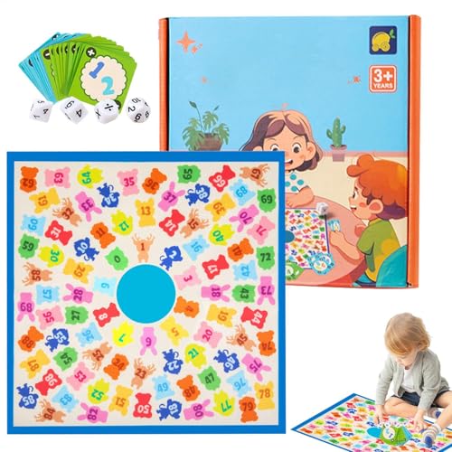 Math Games für Kinder, interaktives Math Toy, Arithmetisches Tierspielzeug, Multiplikationsspiel für Kinder, Math Toy, Math Manipulatives Math Toy, Math Learning Toy, Math Toy, Homeschool Math von Bsbkoj