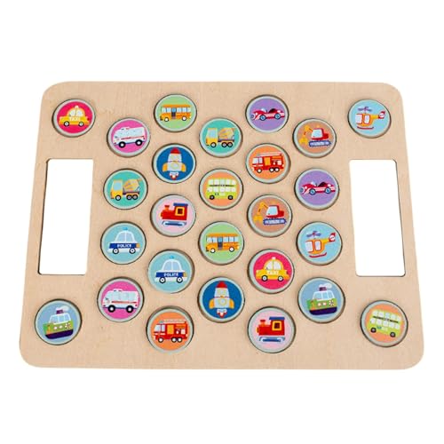 Memory Matching Game, Cartoon Pattern Board Playset, Early Educational Toy, Enhances Logical Thinking, Fun Brain Training, 3+ Years, Perfect for Kids' Learning & Development von Bsbkoj