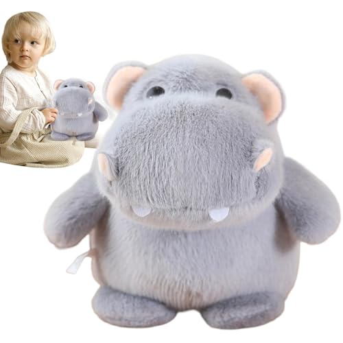 Plüschtier Hippo, Stuffed Tierkissen, Spielzeug, Hippo Throw Pillow, Fashionable Hippo Pillow, Hippo Plush Toy, Soft Hippo Pillow, Animal Cushion, Hippo Bedroom Decor von Bsbkoj