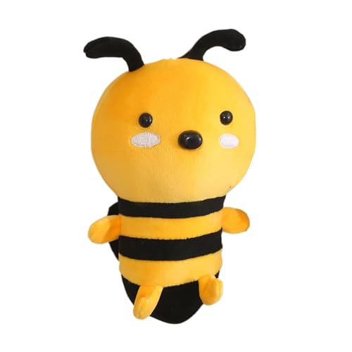 Plüschtiere, gefüllte Honeybee Toy, Bee Gift, Cute Bee Plush Toy, Baby Shower Bee Doll, Soft Bee Stuffed Animal, Cuddly Bee Toy, Bee Decorative Plush, Small Bee Plush von Bsbkoj