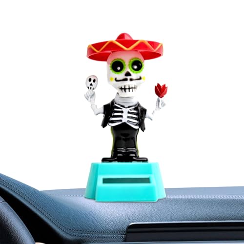 Solar Dancing Figurines, Shaking Head Ornament, Fun Motion-Powered Decoration, Skeleton Theme for Car Dashboard, Home Desk, Bedroom, Workplace, Windowsill Display Use Solar Dancing Figurines, Shaking Head Ornament, Fun Motion-Powered Decoration, Skeleton Theme for Car Dashboard, Home Desk, Bedroom, Workplace, Windowsill Display Use von Bsbkoj