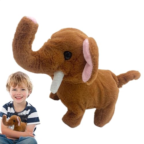 Talking Elephant Toy, Plush Elephant Activity Toy, Electric Plush Elephant, Battery Powered Elephant Toy, Talking Elephant Plush, Interactive Elephant Toy, Elephant Toy, Sensory Development Elephant von Bsbkoj