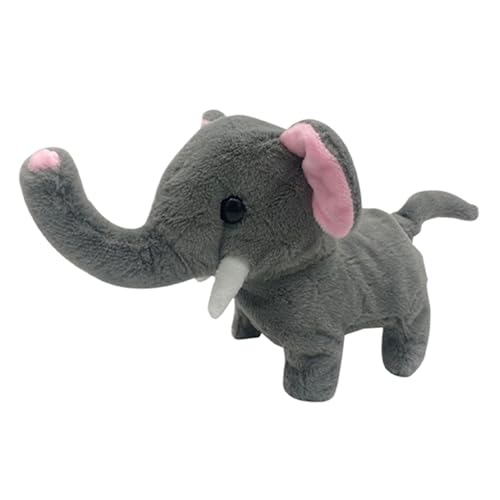 Talking Elephant Toy, Plush Elephant Activity Toy, Electric Plush Elephant, Battery Powered Elephant Toy, Talking Elephant Plush, Interactive Elephant Toy, Elephant Toy, Sensory Development Elephant von Bsbkoj