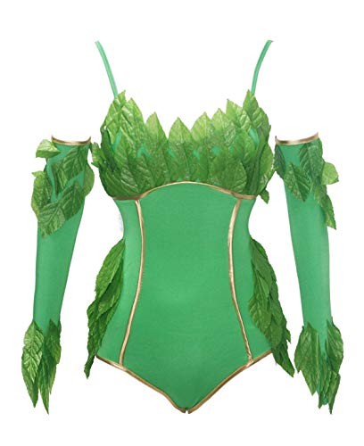 Bslingerie Poison Ivy Giftiger Efeu Bodysuit Party Outfit Kostümlingerie Poison Ivy Giftiger Efeu Bodysuit Party Outfit Kostüm (Giftiger Efeu, M) von Bslingerie