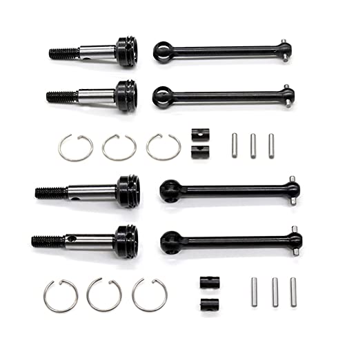 Bsowte Antriebswelle CVD 54515 54516, 42 mm, 39 mm, für XV-01 TC-01 XV01 TC01 1/10 RC Car Upgrades Teile, 4 Stück von Bsowte