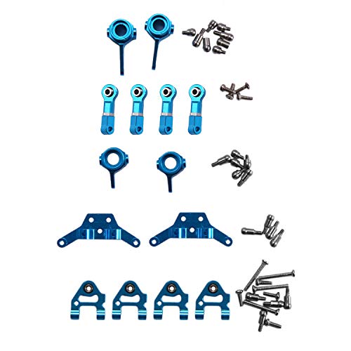 Bsowte Komplettes Metall-Set für 1/28 P929 P939 K979 K989 K999 K969 Rc Autoteile, Blau von Bsowte