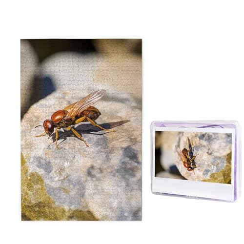 Puzzle mit 1000 Teilen – Rock Fly Bilderpuzzles für Erwachsene, herausforderndes Puzzle, personalisiertes Holzpuzzle, Fotopuzzle, Geschenke, 74,9 x 50 cm von Btcowzrv