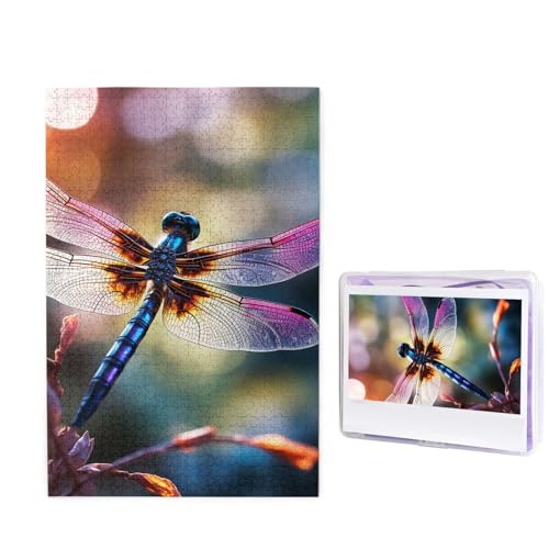 Puzzle mit 1000 Teilen – Zweigende Bildpuzzles für Erwachsene, herausforderndes Puzzle, personalisiertes Holzpuzzle, Fotopuzzle, Geschenke, 74,9 x 50 cm von Btcowzrv