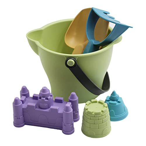 6 Stücke Sandcastle Meer Sand Tragbare Burg Sand Ton Form Gebäude Spielzeug Babys Kinder Kind Modell Sand Gebäude Kits von Btgghytr