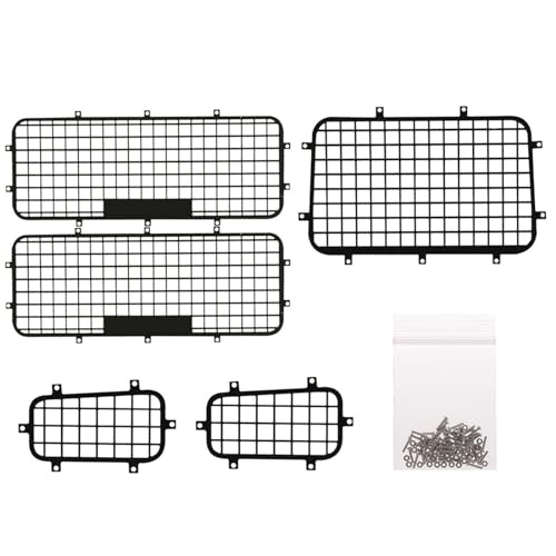 Btgghytr Crawlers Fenster Mesh Metall Fenster Schutznetz Für 1/10 Fernbedienung Crawlers Auto Remote Defender Fenster Schutz von Btgghytr