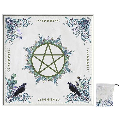 Btgghytr Fünfzackige Tarot Tischdecke Meditation Wahrsagerei von Btgghytr