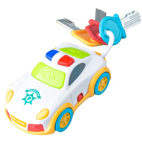 Btgghytr Nette Simulation Auto Elektrische Cartoon Auto Schlüssel Spielzeug Realistische Sound Led Beleuchtung Kinder Spielzeug Jungen Mädchen Weihnachten Geschenke von Btgghytr