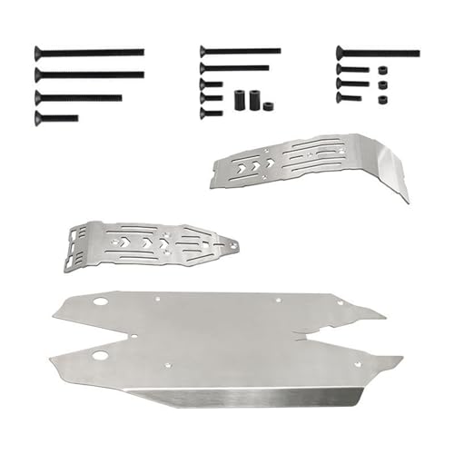 Btgghytr Tragbare Rüstung für Arrmas 1/8 Mojaves Spielzeugauto mit stabilen Edelstahl-Materialien, Unterfahrplatte, täglicher Gebrauch von Btgghytr