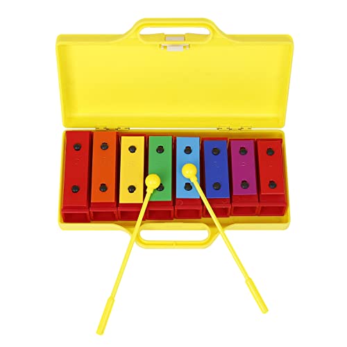 Xylophon Glockenspiel 8 Noten Glocken Box Musikspielzeug Urlaub Geburtstagsgeschenk von Btgghytr