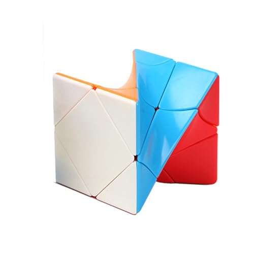 3x3 Zauberwürfel Twist Skewb Cube Stickerless Geschwindigkeit ​​ Würfel 3D Puzzles Würfel Lebendige Farbe Magic Puzzle Spielzeug (Alien-Twist) von Bucaxit