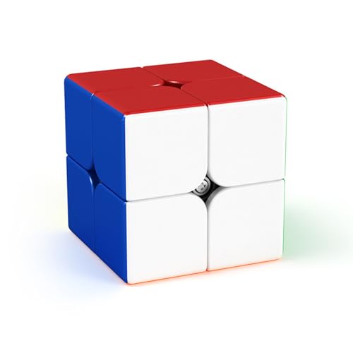 MOYU Meilong M 2x2 Zauberwürfel, glatter, aufkleberfreier 2x2x2 Magic Cube, professionelles Würfelpuzzle für Würfelliebhaber (2M) von Bucaxit