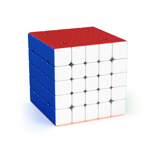 MOYU Meilong M 5x5 Zauberwürfel, glatter, aufkleberfreier 5x5x5 Magic Cube, professionelles Würfelpuzzle für Würfelliebhaber (5M) von Bucaxit