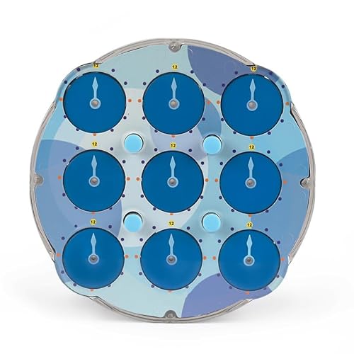 Magic Clock, Blaue Transparente Magische Uhr, 3D Puzzle Magisches Spielzeug von Bucaxit