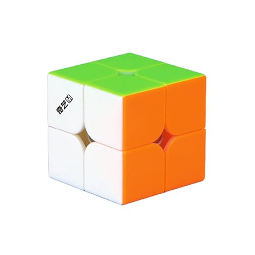 QY MS Zauberwürfel, magnetischer Speed ​​Cube, Keine Aufkleber, sanft rotierendes 2 x 2 x 2 pädagogisches Würfelspielzeug, geeignet für Würfelliebhaber (MS 2X2) von Bucaxit