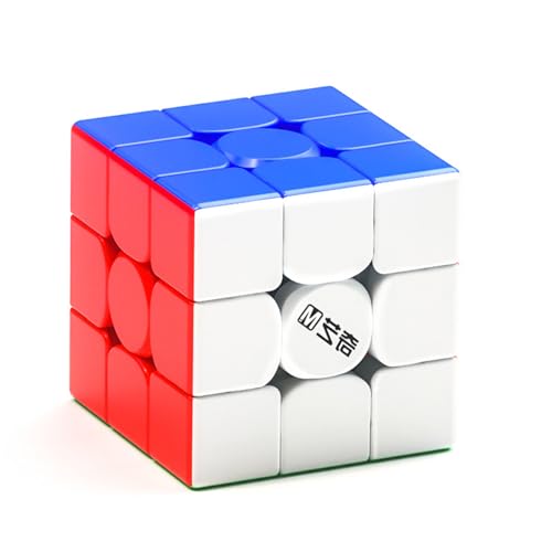 Zauberwürfel, QY MS 3x3 Zauberwürfel Magnetischer Geschwindigkeitswürfel 3x3x3,3D-Puzzle-Denkaufgabe Geeignet für Zauberwürfel-Enthusiasten (MS 3X3) von Bucaxit