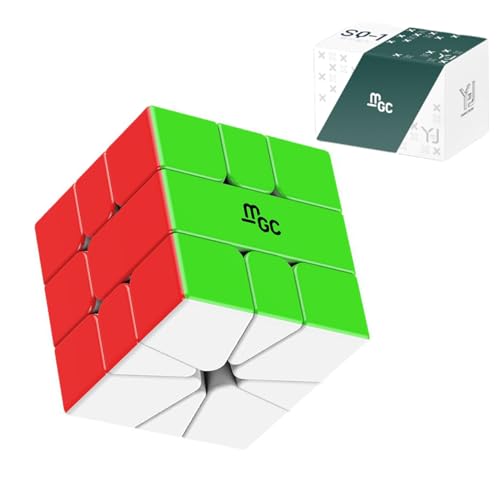 YJ MGC Square-1, Speziell Geformter 3D-Puzzlewürfel, SQ1 Twistit Speed ​​Cube, Glattes und Schnelles, Gehirnberuhigendes, Scharfes Drehspielzeug, Geeignet für Würfelliebhaber von Bucaxit