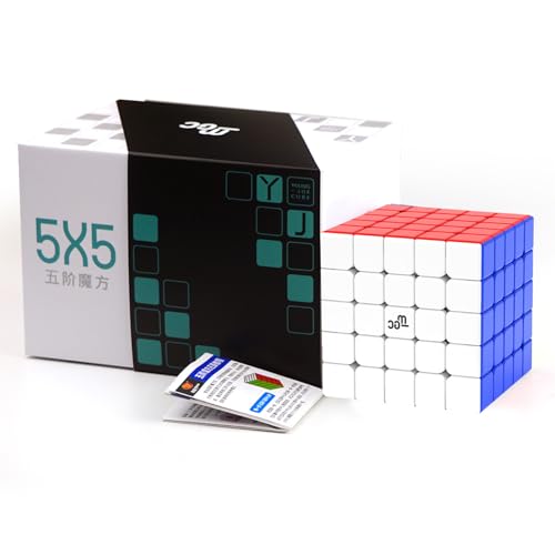 Zauberwürfel, YJ MGC 5x5 Magnetischer Speed-Puzzle-Würfel,3D Stickerless Magic Cube Puzzlewürfe Denksportaufgaben Geeignet für Zauberwürfel Enthusiasten (MGC 5X5) von Bucaxit