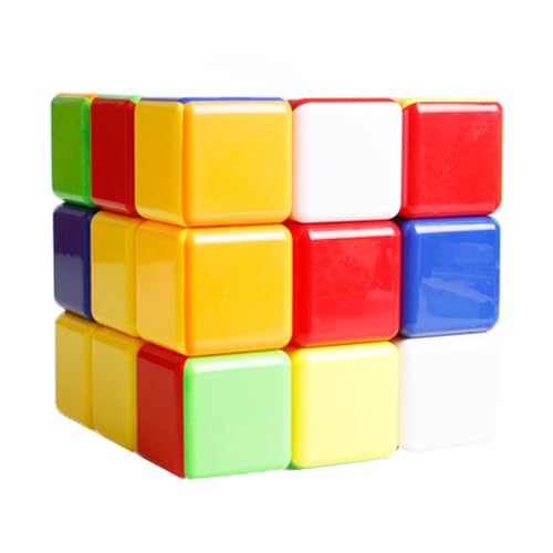 18 cm Großer Zauberwürfel Extra Großer 3x3x3 Geschwindigkeitswürfel Bunter Großer Zauberwürfel Ohne Aufkleber 3D-Puzzle von Bucaxit