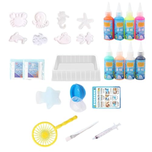 Buerfu Aqua Gelz Set, Water Art Magische Wasser-Marker, Magischer Wasserelfe M-agic Water E-lf, Aqua Fairy Toy Set Für J-ungen Und Mädchen von Buerfu