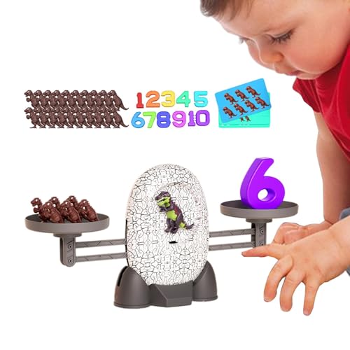 Buerfu Gleichgewicht Mathematikspielzeug, Balance Counting Toys, Family Tabletop Number Lernspielzeug, Kreative Vorschule Unterrichtsvorräte für Kinder, Freunde von Buerfu