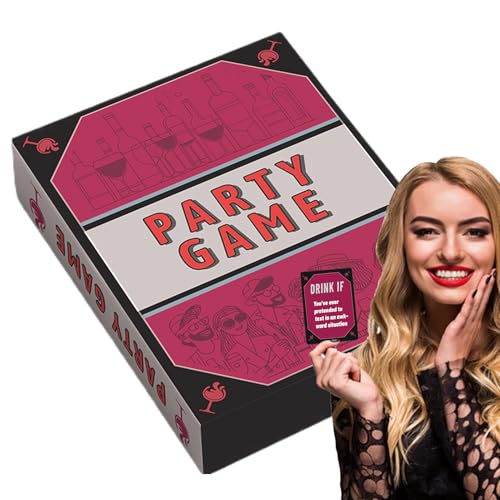 Buerfu Karten für Game Night, Game,50x Multiple Player Fun Cards English Tabletop | Brettspiel mit Herausforderungen und lustigen Fragen zum Camping, Innenräume Buerfu Karten für Game Night, Game,50x Multiple Player Fun Cards English Tabletop | Brettspiel mit Herausforderungen und lustigen Fragen zum Camping, Innenräume von Buerfu