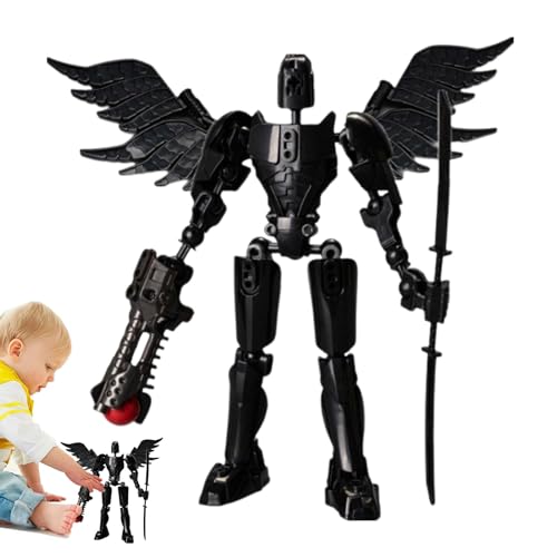 Buerfu Mehrgelenkige bewegliche Actionfigur,Mehrgelenkiger beweglicher Roboter - Mehrgelenkiger beweglicher Roboter - Spielfiguren & Spielsets Robuste kreative Actionfiguren für Kinder von Buerfu