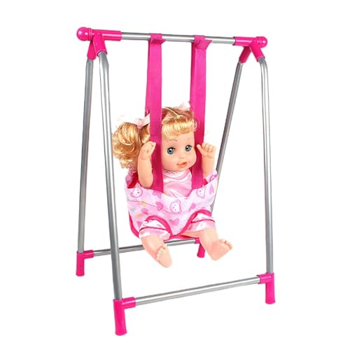 Buerfu Puppen-Kinderzimmer-Spielset | Leichtes rosa Kinderwagenspielzeug,Simulations-Kinderzimmer-Spielset, Puppen-Kinderzimmer-Rollenspiel-Spielset, Kinder von Buerfu