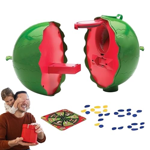 Buerfu Wassermelonen-Smash-Spiel, Wassermelonen-Smash-Spielzeug,Wassermelonenspielzeug für Kinder - Familientreffen und interaktives Partyspiel, pädagogisches Wassermelonen-Partyzubehör für von Buerfu