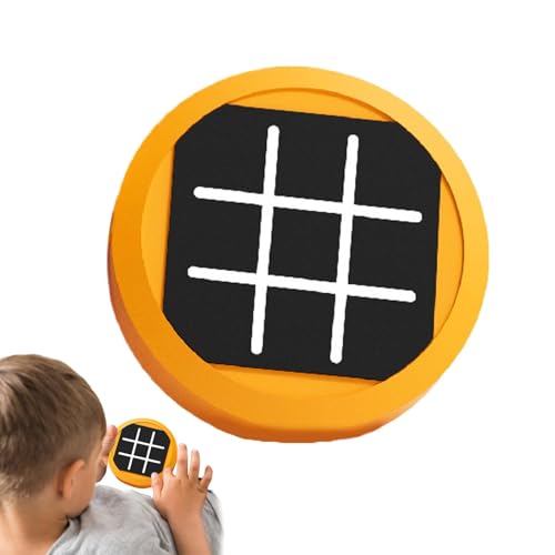 T-ic Tac Toe Spiel, Elektronisch Tic-Tac-Toe Bolt Spiel, 4-In-1-Puzzlespielkonsole, Brettspiel Familietragbare Reisespiele Für Bildungs- Und Gedächtnistraining Für Alle Altersgruppen von Buerfu