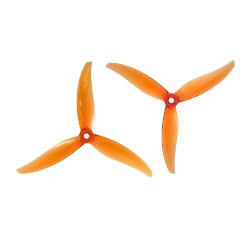 Bueyrfrq 10 Paar Drohnen-Propeller 5127.5 5,1 3 Klingen PC Propeller für RC FPV Freestyle Drohnen Zubehörteil E von Bueyrfrq