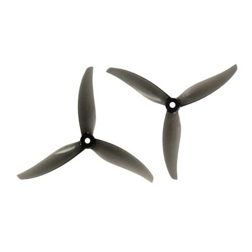 Bueyrfrq 10 Paar Drohnenpropeller 5127.5 5,1 3 Blätter PC-Propeller für RC FPV Freestyle Drohnen Zubehörteil A von Bueyrfrq