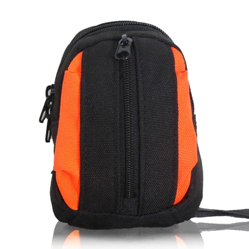 Bueyrfrq Simulation Rucksack Gepäcktasche Handtasche Dekoration für 1/8 1/10 RC Crawler Auto Axial SCX10 /As TRX4 D90 von Bueyrfrq