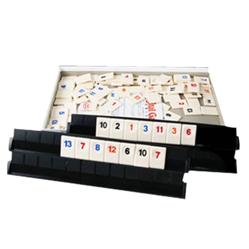 Bueyrfrq Standard-Israelisches Mahjong, Digitales Mahjong, Klassisches Rommé, Requisiten für Casual-Partys und Mehrere Spieler-Tischspiele, B von Bueyrfrq