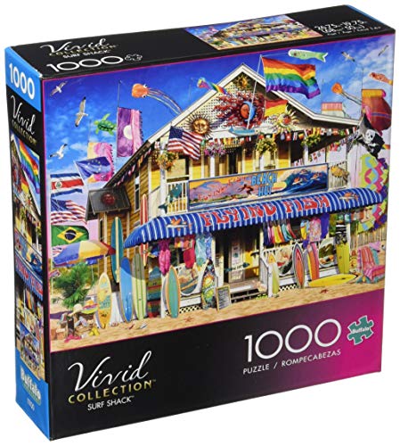 Buffalo Games - Surf Shack - 1000 Teile Puzzle für Erwachsene herausforderndes Puzzle perfekt für Spieleabende - 1000 Teile Fertige Größe ist 26,75 x 19,75 Buffalo Games - Surf Shack - 1000 Teile Puzzle für Erwachsene herausforderndes Puzzle perfekt für Spieleabende - 1000 Teile Fertige Größe ist 26,75 x 19,75 von Buffalo Games
