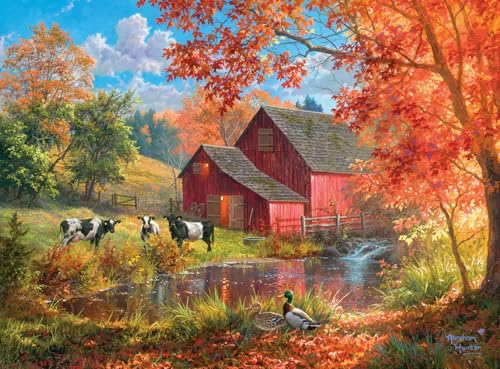 Buffalo Games - Abraham Hunter - Life on The Farm - 1000 Teile Puzzle für Erwachsene - Herausforderndes Puzzle perfekt für Spieleabende - Fertige Größe ist 26,25 x 19,75 cm Buffalo Games - Abraham Hunter - Life on The Farm - 1000 Teile Puzzle für Erwachsene - Herausforderndes Puzzle perfekt für Spieleabende - Fertige Größe ist 26,25 x 19,75 cm von Buffalo Games