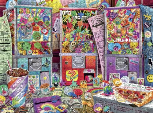 Buffalo Games - Aimee Stewart - Pizza und Taschenwechsel - 1000-teiliges Puzzle für Erwachsene - Herausforderndes Puzzle perfekt für Spieleabende - Fertige Größe ist 26,75 x 19,75 cm Buffalo Games - Aimee Stewart - Pizza und Taschenwechsel - 1000-teiliges Puzzle für Erwachsene - Herausforderndes Puzzle perfekt für Spieleabende - Fertige Größe ist 26,75 x 19,75 cm von Buffalo Games