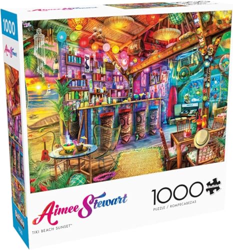 Buffalo Games - Aimee Stewart - Tiki Beach Sunset - 1000 Teile Puzzle Buffalo Games - Aimee Stewart - Tiki Beach Sunset - 1000 Teile Puzzle von Buffalo Games